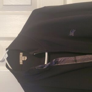 Burberry Black Zip-Up Jacket